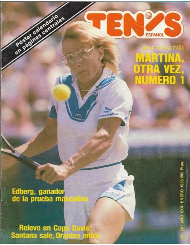 REVISTA TENIS ESPAÑOL 361 ENERO 1986