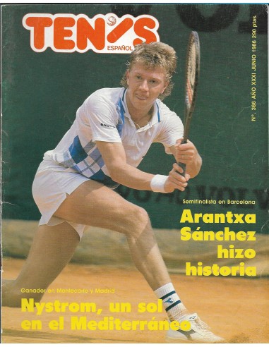 REVISTA TENIS ESPAÑOL 366 JUNIO 1986