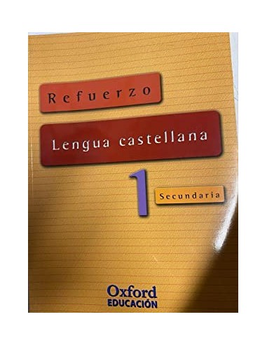 REFUERZO Lengua Castellana 1 Secundaria