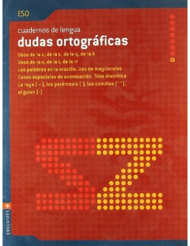 CUADERNO DUDAS ORTOGRÁFICAS ESO 8