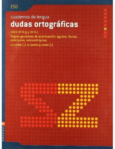 CUADERNO DUDAS ORTOGRÁFICAS ESO 6