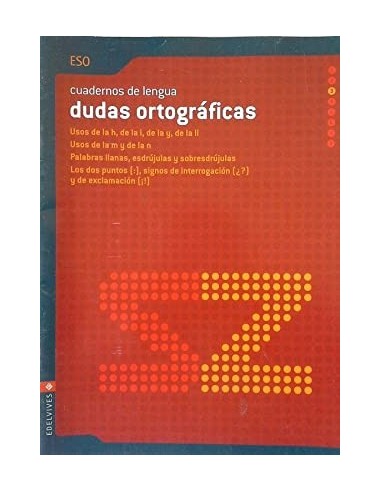 CUADERNO DUDAS ORTOGRÁFICAS ESO 3