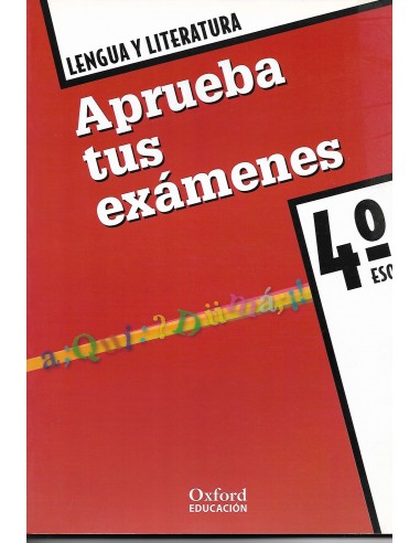 LENGUA Y LITERATURA 4º ESO APRUEBA...