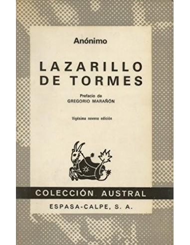 LAZARILLO DE TORMES Prefacio de...