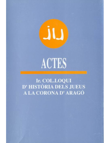 Ir.COL.LOQUI D`HISTÒRIA DELS JUEUS A...