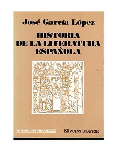 HISTORIA DE LA LITERATURA ESPAÑOLA