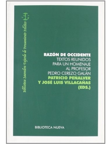 RAZON DE OCCIDENTE TEXTOS REUNIDOS...