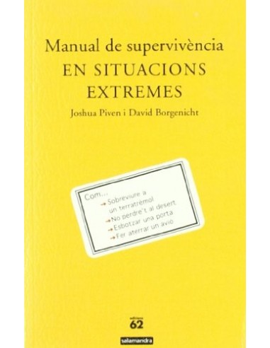 MANUAL DE SUPERVIVÈNCIA EN SITUACIONS...