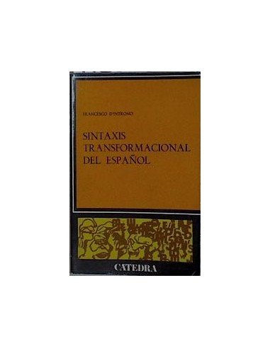 SINTAXIS TRANSFORMACIONAL DEL ESPAÑOL