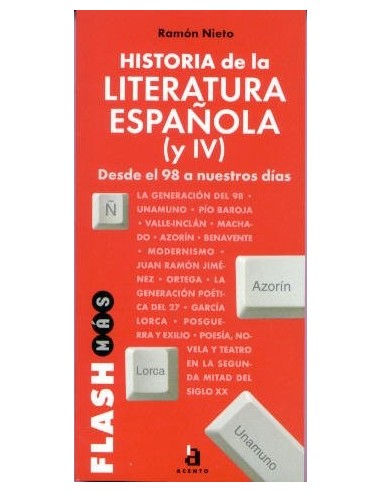 HISTORIA DE LA LITERATURA ESPAÑOLA Y...