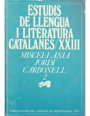 ESTUDIS DE LLENGUA I LITERATURA...