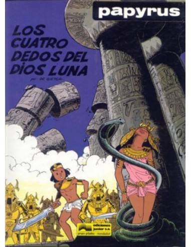 PAPYRUS LOS CUATRO DEDOS DEL DIOS LUNA