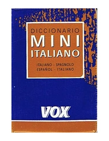 VOX DICCIONARIO MINI ITALIANO...