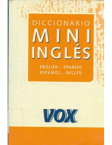 VOX DICCIONARIO MINI INGLÉS...