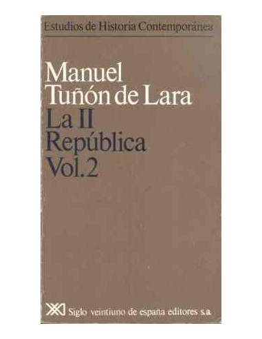 LA II REPÚBLICA Vol.2