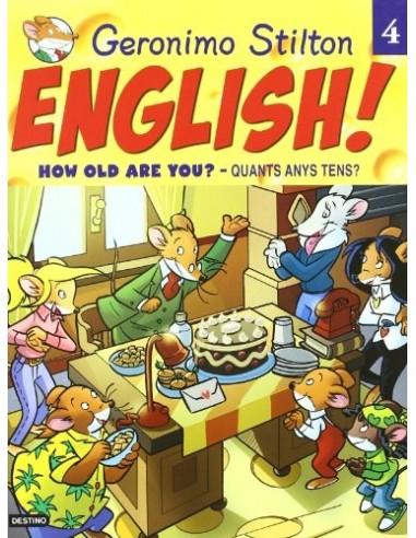 GERONIMO STILTON ENGLISH!  4 How old...
