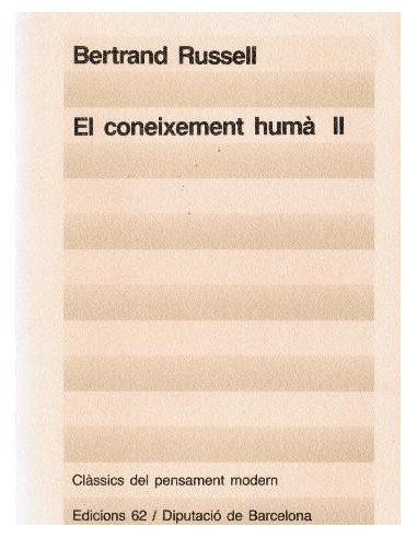 EL CONEIXEMENT HUMÁ II