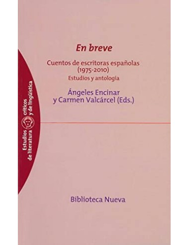 EN BREVE CUENTOS DE ESCRITORAS...