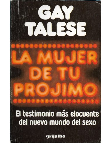 LA MUJER DE TU PRÓJIMO
