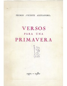 VERSOS PARA UNA PRIMAVERA...