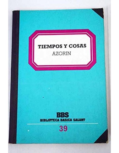 TIEMPOS Y COSAS