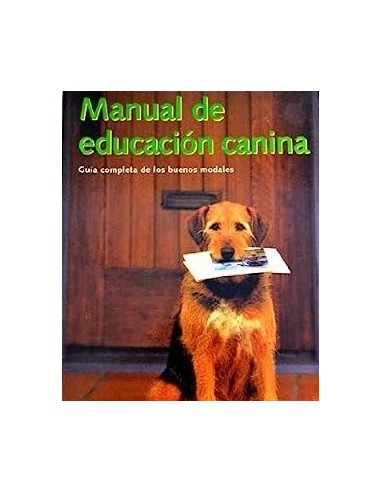 MANUAL DE EDUCACIÓN CANINA