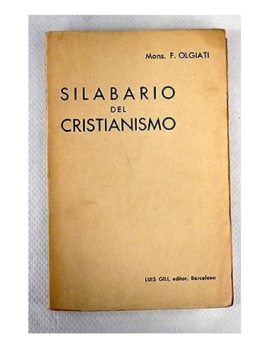 SILABARIO DEL CRISTIANISMO