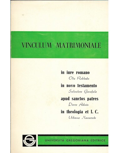 VINCULUM MATRIMONIALE