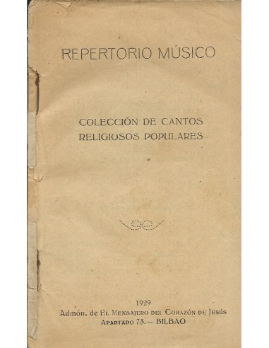 REPERTORIO MÚSICO colección de cantos...