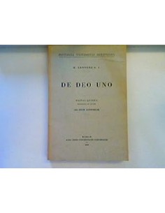DE DEO UNO Editio quinta...