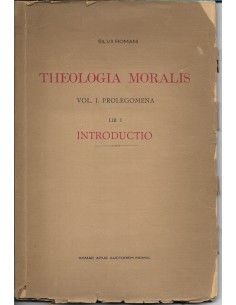 THEOLOGIA MORALIS Vol I...
