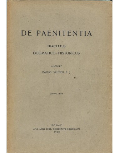 DE PAENITENTIA Tractatus...