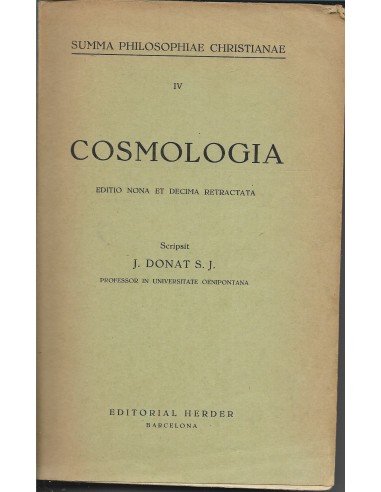 Summa philosophiae Christianae IV...