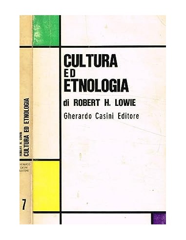 CULTURA ED ETNOLOGIA