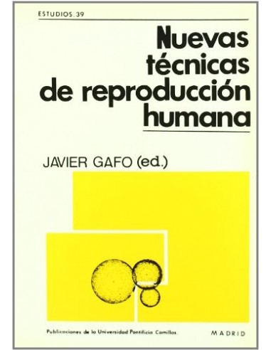 NUEVAS TÉCNICAS DE REPRODUCCIÓN HUMANA