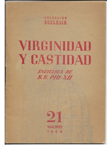 VIRGINIDAD Y CASTIDAD Encíclica