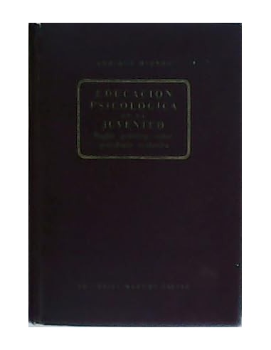 EDUCACIÓN PSICOLÓGICA DE LA JUVENTUD