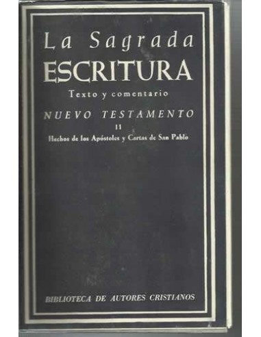 LA SAGRADA ESCRITURA Texto y...