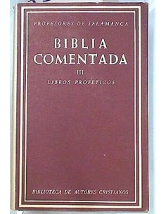 BIBLIA COMENTADA III Libros...