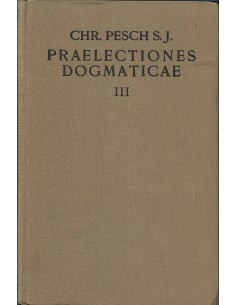 PRAELECTIONES DOGMATICAE III