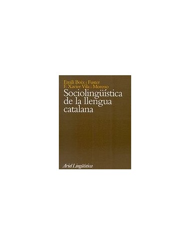 SOCIOLINGUÍSTICA DE LA LLENGUA CATALANA