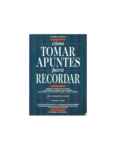 CÓMO TOMAR APUNTES PARA RECORDAR