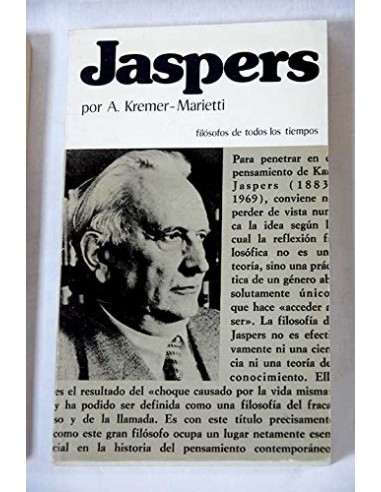 JASPERS y la escisión del ser