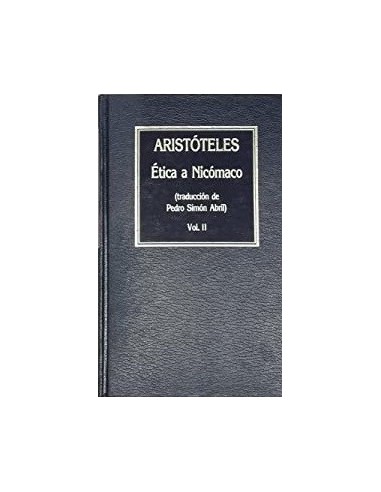 ÉTICA A NICÓMACO Traducción de Pedro...