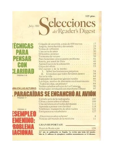 SELECCIONES DEL READER´S DIGEST Julio...