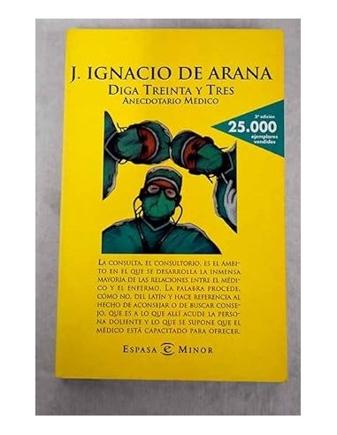 DIGA TREINTA Y TRES anecdotario médico