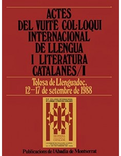 ACTES del Vuitè Col loqui...
