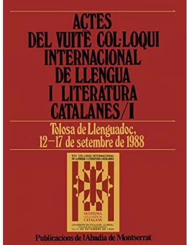 ACTES del Vuitè Col loqui...