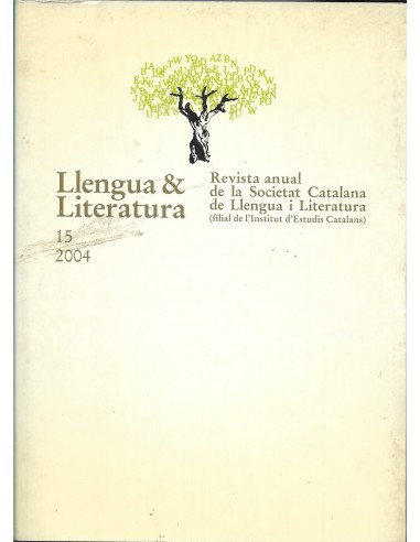 LLENGUA & LITERATURA 15 2004