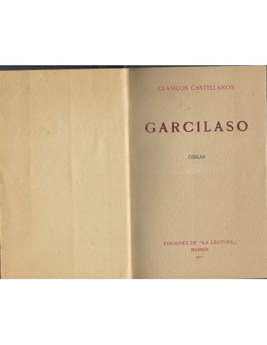 OBRAS Edición y notas de T.Navarro Tomás